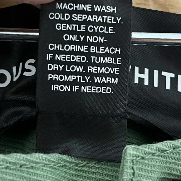 NEW! Houston White Adult Twill Jogger Pants - Green & Goodfellow Pants - Picture 4 of 10